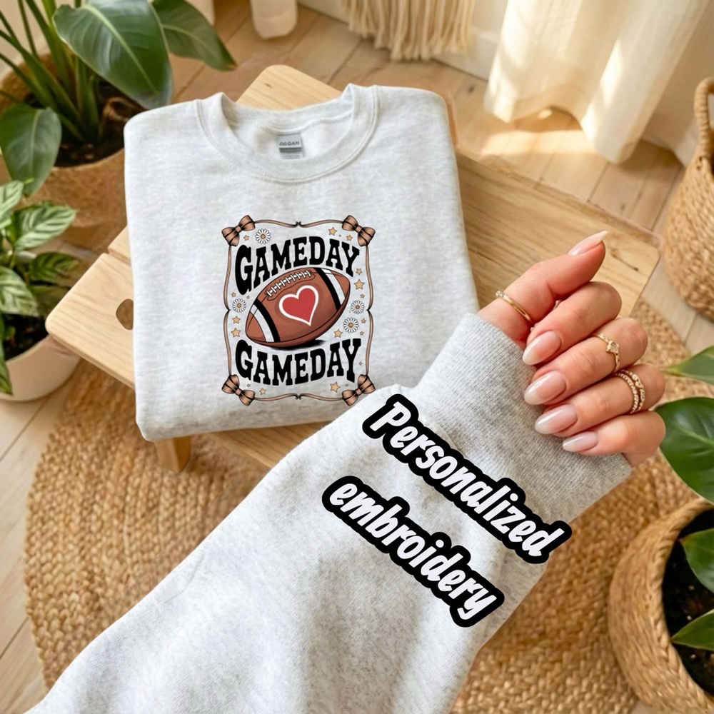 Embroider your team to the sleeve of your choice